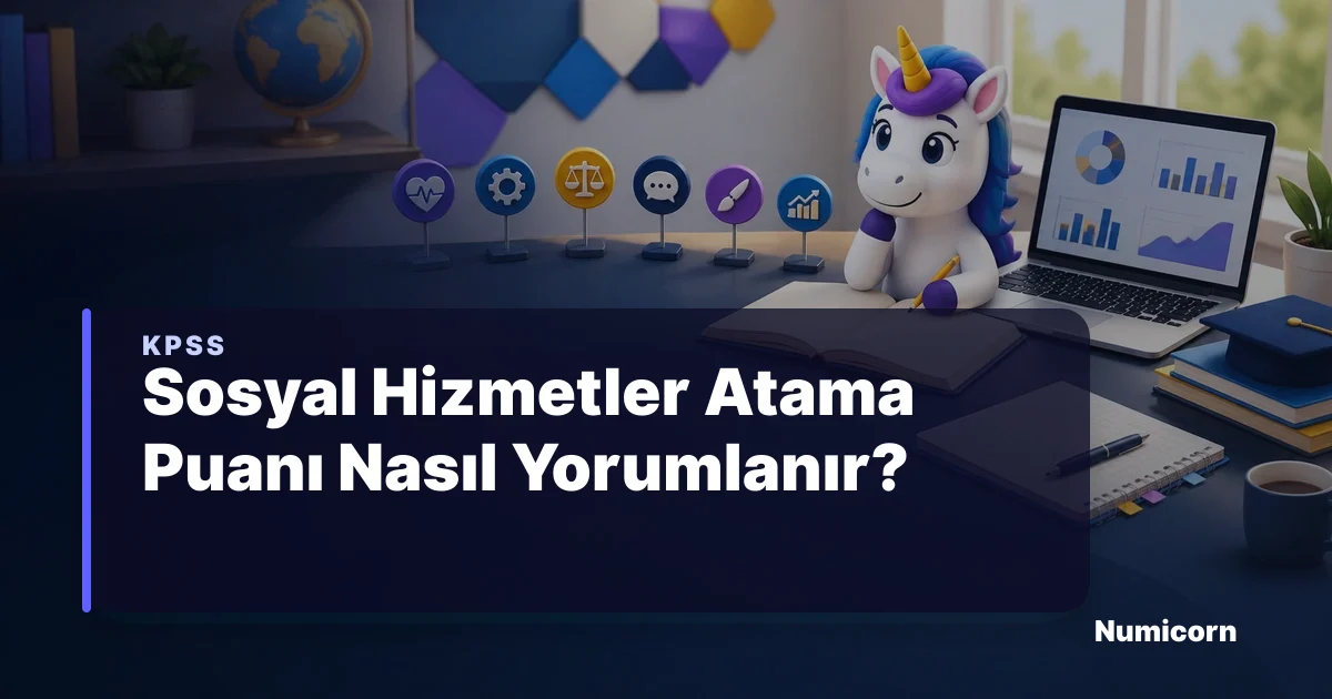 Sosyal Hizmetler Atama Puanı Nasıl Yorumlanır?