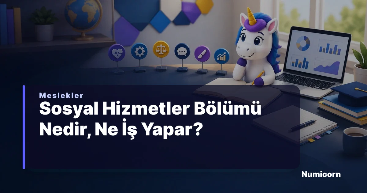 Sosyal Hizmetler bölümü ve meslek rehberi