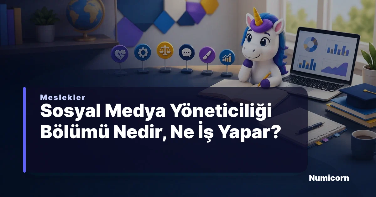 Sosyal Medya Yöneticiliği bölümü ve meslek rehberi