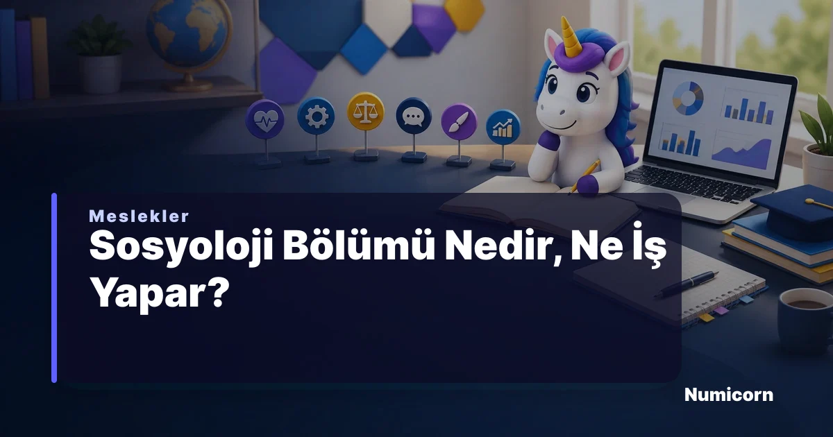 Sosyoloji bölümü ve meslek rehberi