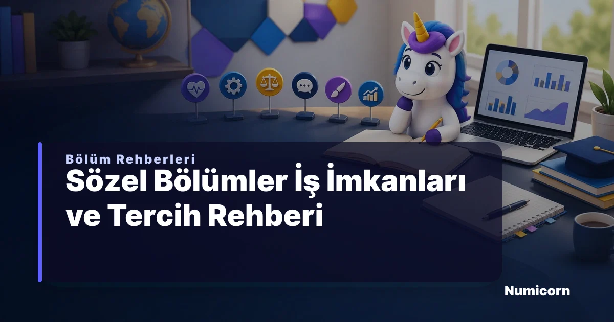 Sözel bölümler iş imkanları ve tercih rehberi görseli