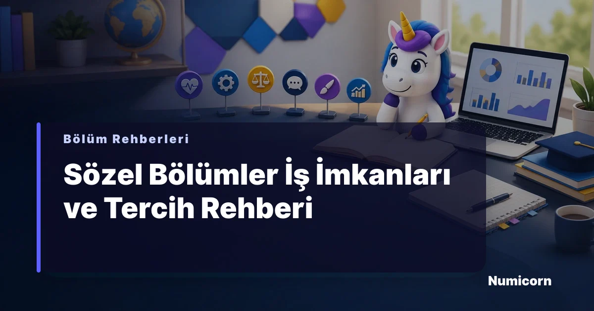 Sözel bölümler iş imkanları ve tercih rehberi görseli