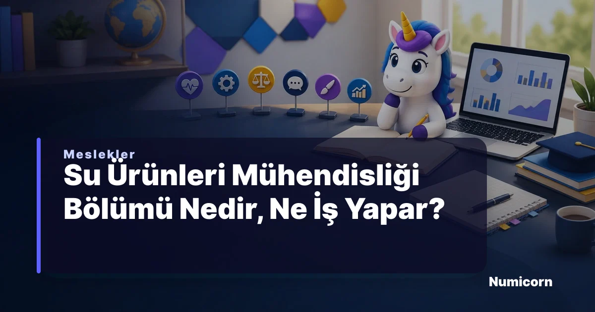 Su Ürünleri Mühendisliği bölümü ve meslek rehberi