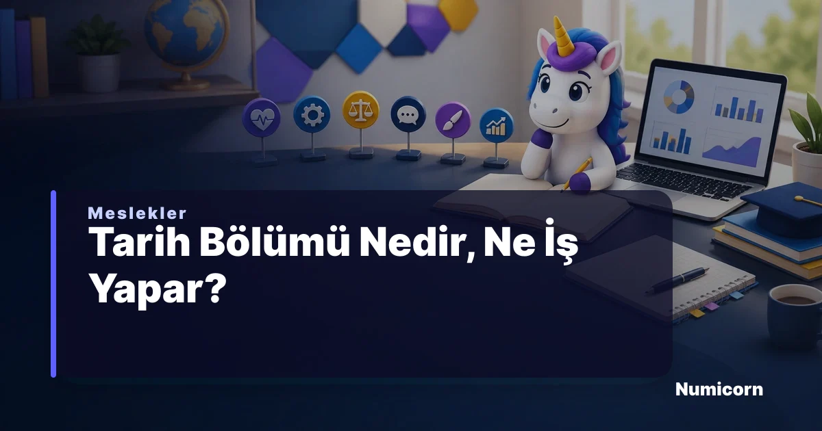 Tarih bölümü ve meslek rehberi