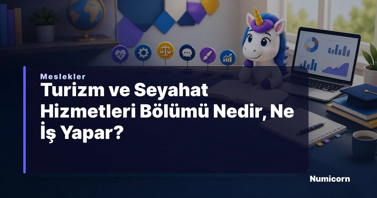 Turizm ve Seyahat Hizmetleri bölümü ve meslek rehberi