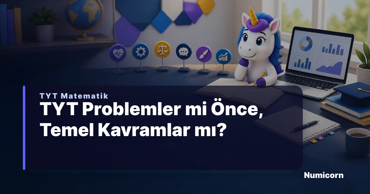 TYT Problemler mi Önce, Temel Kavramlar mı?