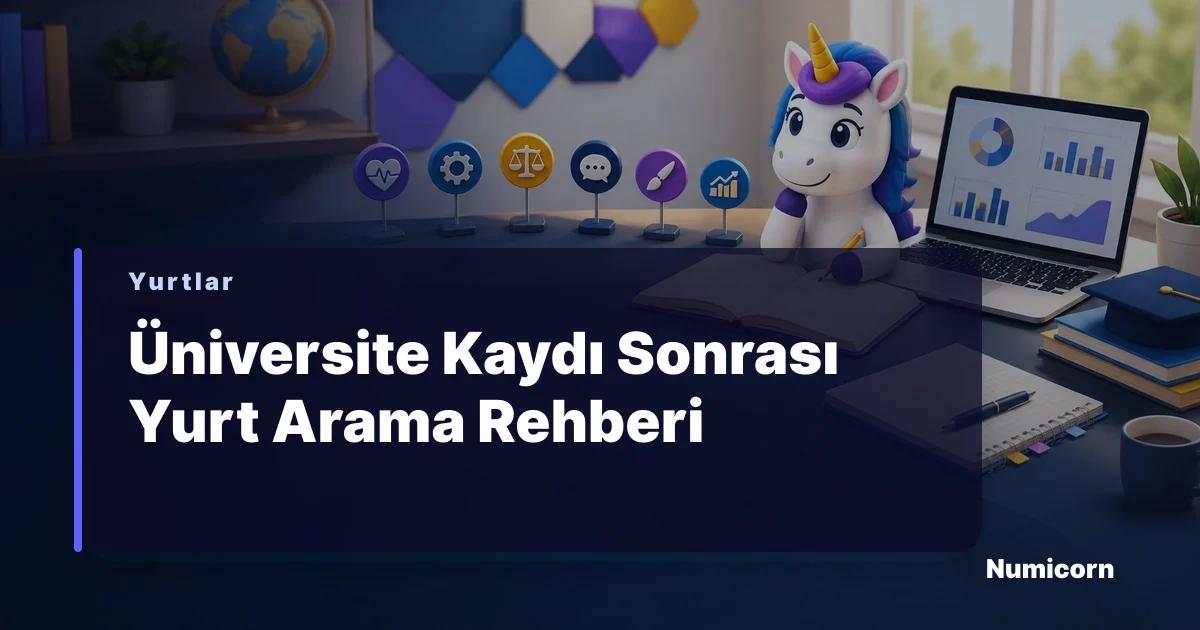 Üniversite kaydı sonrası yurt arama rehberi