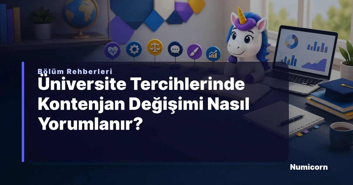 Üniversite tercihlerinde kontenjan değişimi rehberi görseli