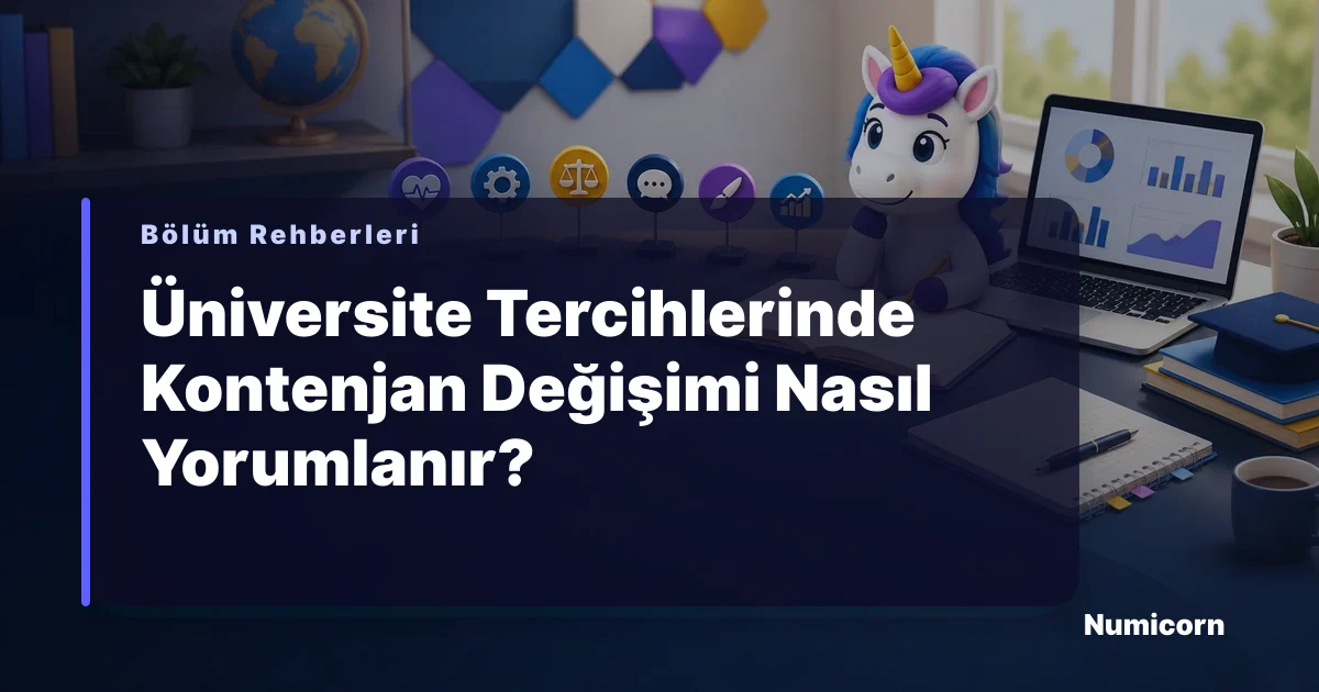 Üniversite tercihlerinde kontenjan değişimi rehberi