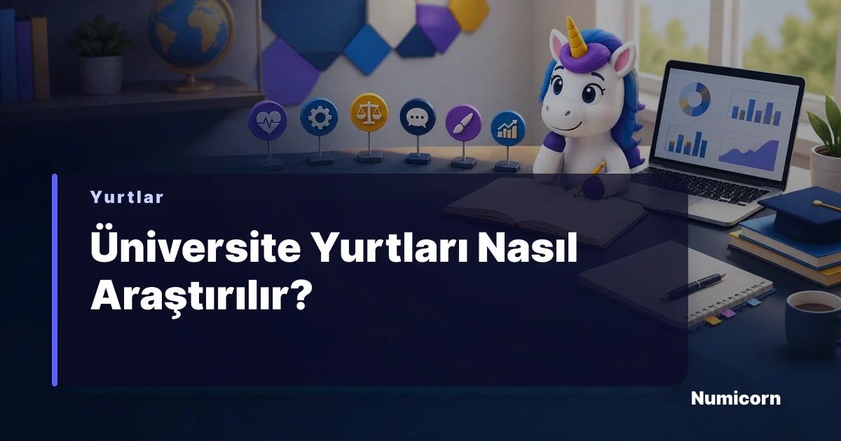 Üniversite yurtları araştırma ve karşılaştırma rehberi