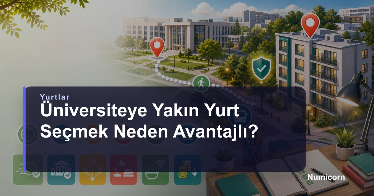Üniversiteye yakın yurt seçmek neden avantajlı kapak görseli