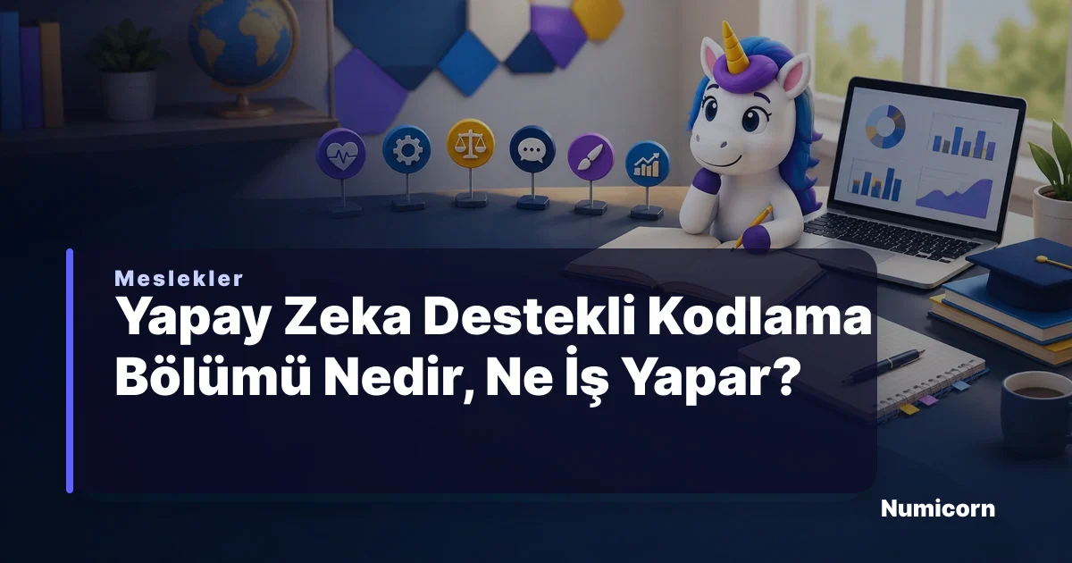 Yapay Zeka Destekli Kodlama bölümü ve meslek rehberi