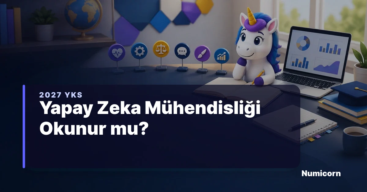 Yapay zeka mühendisliği okunur mu başlıklı 2027 YKS tercih rehberi kapak görseli