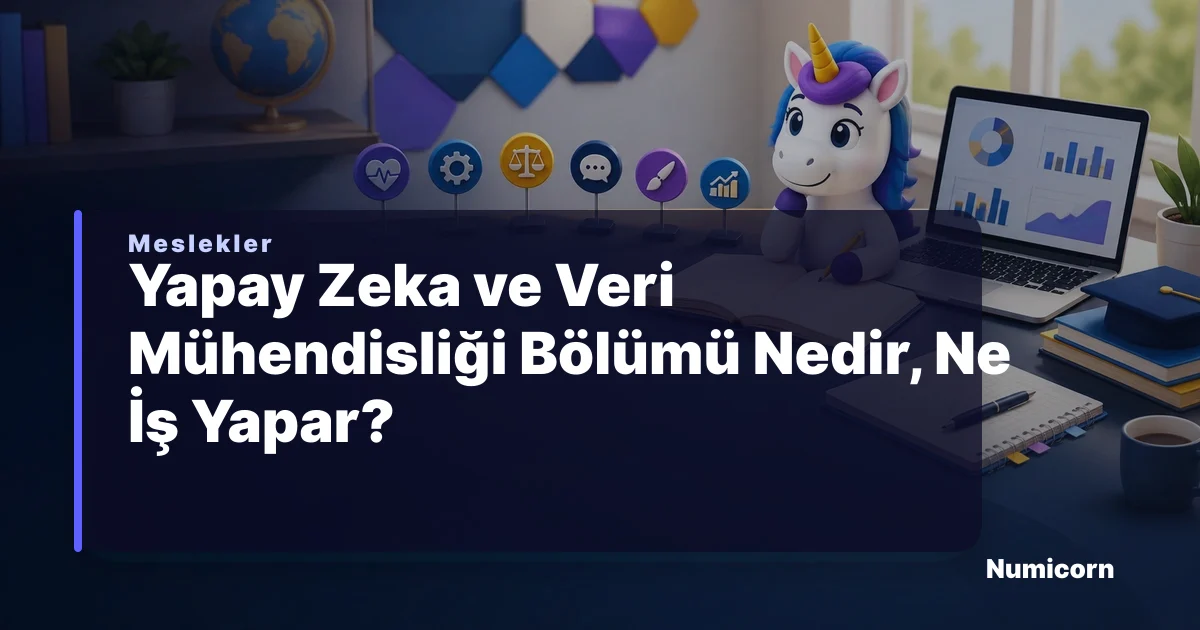 Yapay Zeka ve Veri Mühendisliği bölümü ve meslek rehberi