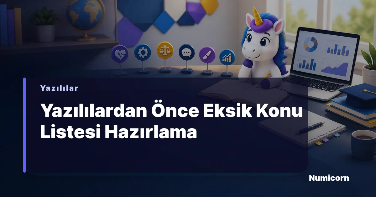 Öğrenci defterine eksik konularını not alıyor