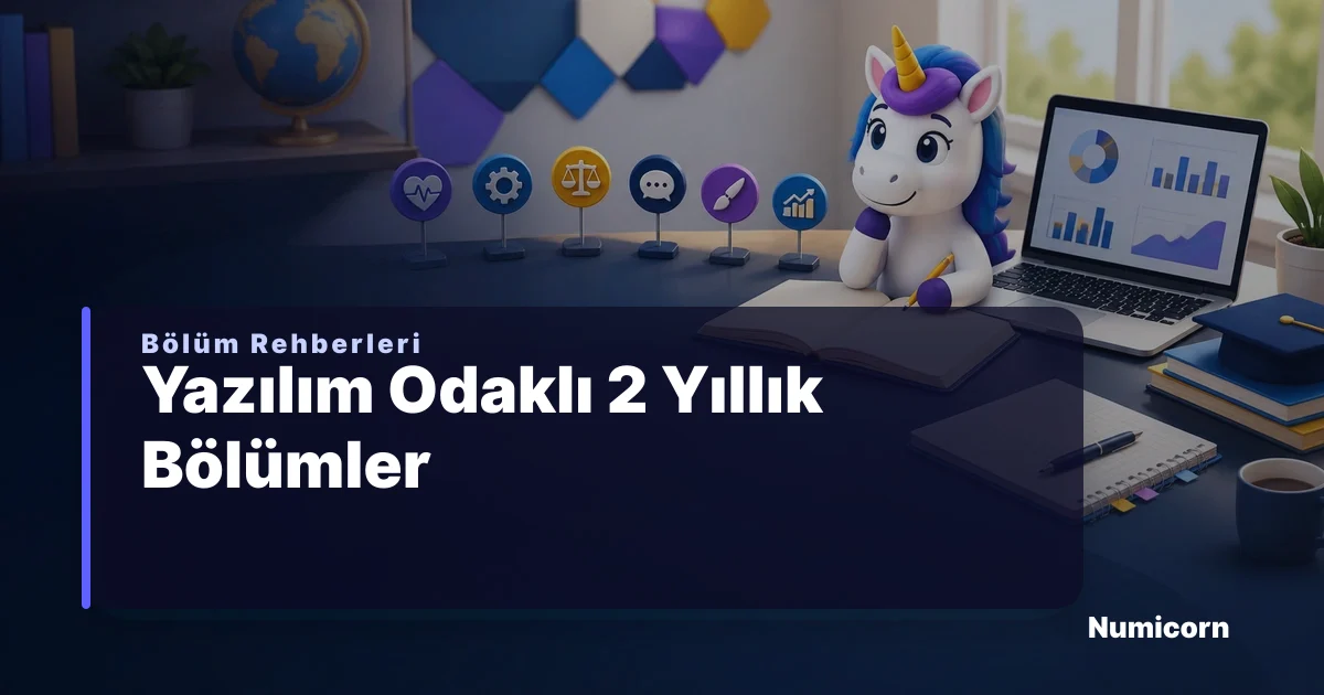 Yazılım odaklı 2 yıllık bölümler ve TYT tercih rehberi