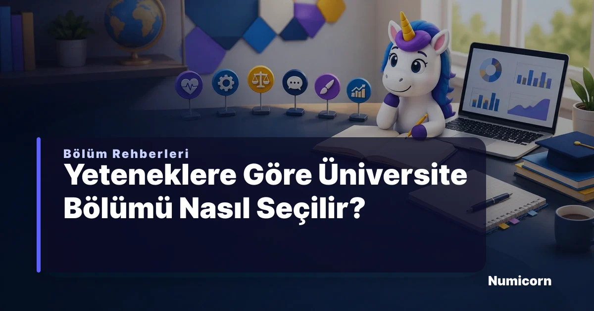 Yeteneklere göre üniversite bölümü seçimi rehberi