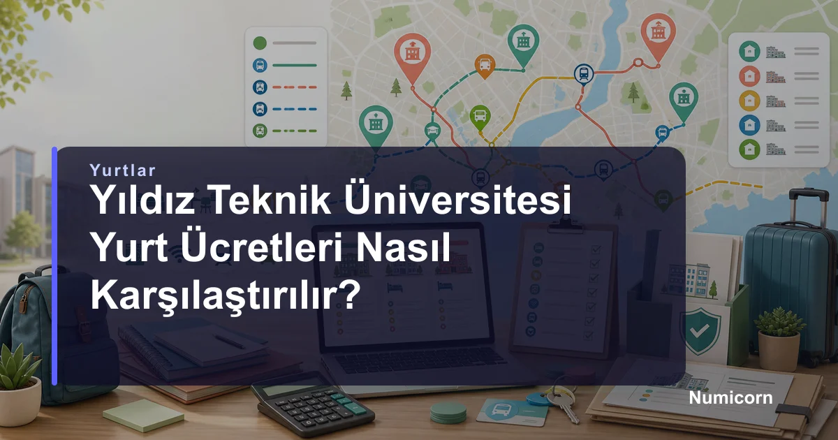 Yıldız Teknik Üniversitesi yurt ücretleri karşılaştırma rehberi kapak görseli