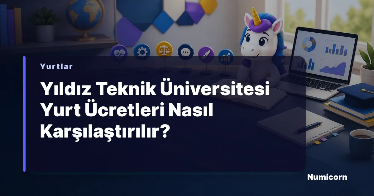 Yıldız Teknik Üniversitesi yurt ücretleri karşılaştırma rehberi
