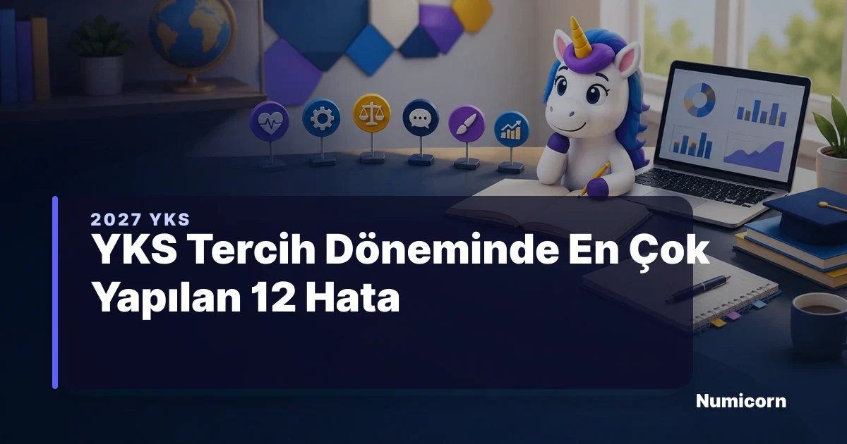 YKS tercih döneminde en çok yapılan 12 hata kapak görseli