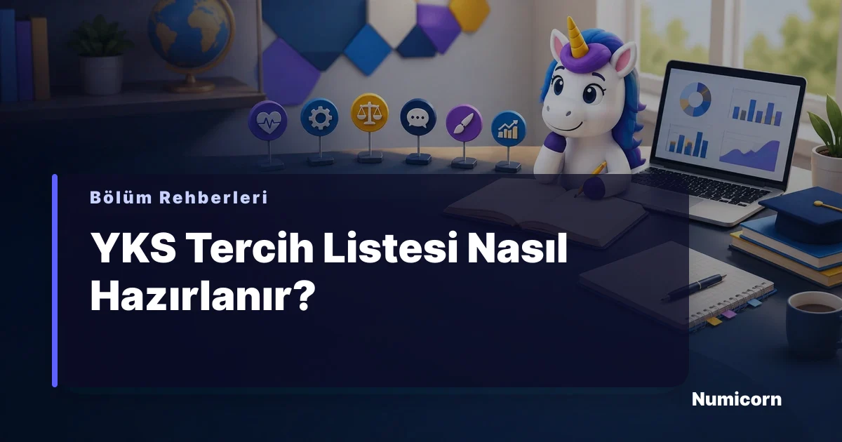 YKS tercih listesi hazırlama rehberi görseli