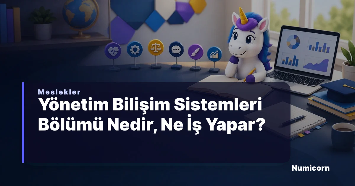 Yönetim Bilişim Sistemleri bölümü ve meslek rehberi
