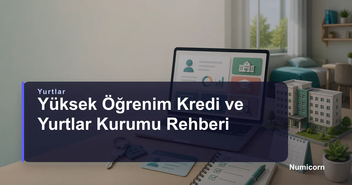 Yüksek Öğrenim Kredi ve Yurtlar Kurumu rehberi kapak görseli
