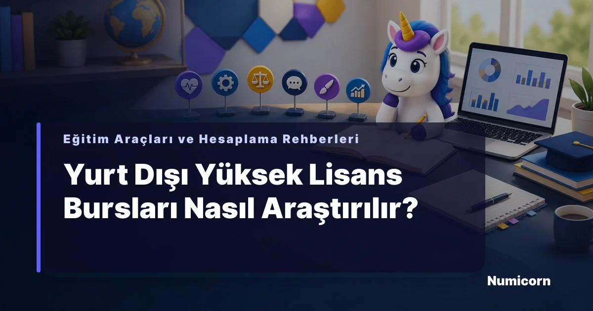 Yurt dışı yüksek lisans burslarını araştırma rehberi görseli