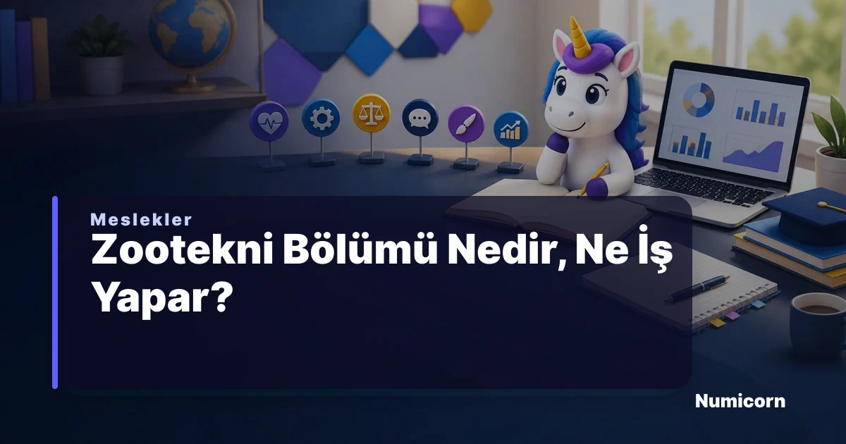 Zootekni bölümü ve meslek rehberi