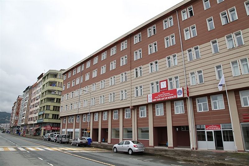 Ahmet Tevfik İleri KYK Erkek Öğrenci Yurdu dış cephe görseli
