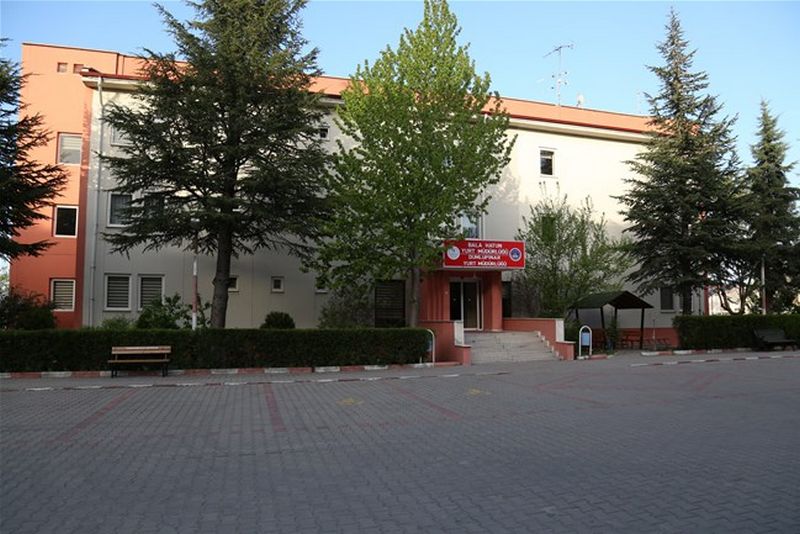 Bala Hatun KYK Kız Öğrenci Yurdu dış cephe görseli