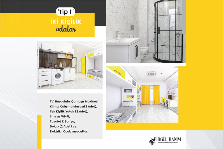 Birgül Hanım Yüksek Öğretim Kız Apartı yurt görseli