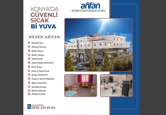 Bosna Arifan Erkek Yurdu yurt görseli