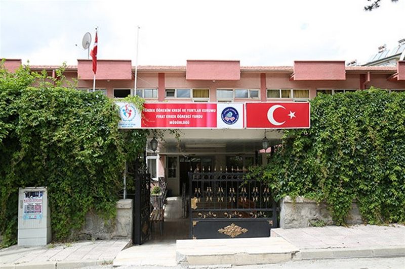 Elazığ-Fırat KYK Erkek Öğrenci Yurdu dış cephe görseli
