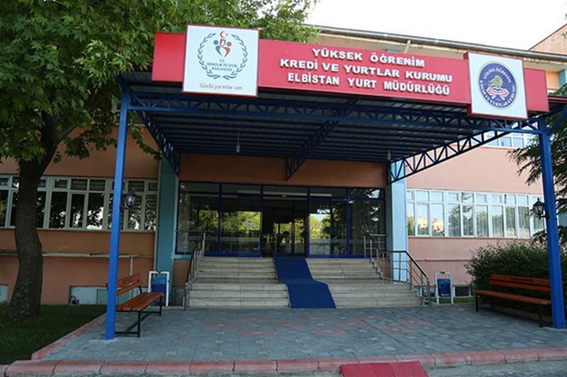 Elbistan KYK Kız ve Erkek Öğrenci Yurdu dış cephe görseli