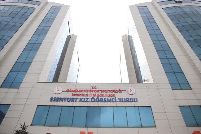 Esenyurt KYK Kız Öğrenci Yurdu dış cephe görseli