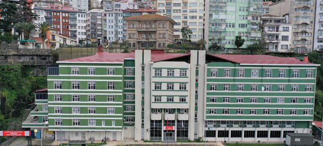 Giresun KYK Erkek Öğrenci Yurdu dış cephe görseli