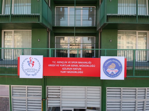 Gülruh Hatun KYK Kız Öğrenci Yurdu dış cephe görseli