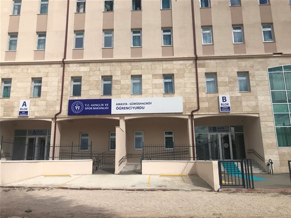 Gümüşhacıköy KYK Kız ve Erkek Öğrenci Yurdu yurt görseli