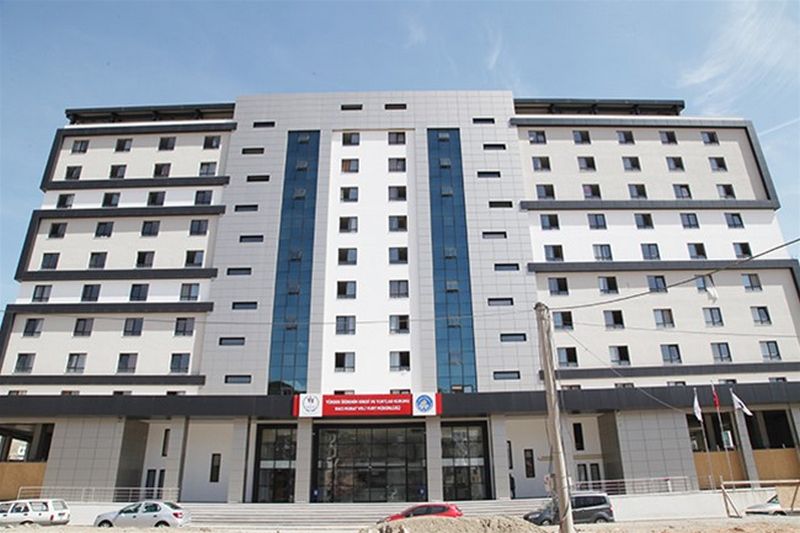 Hacı Murat Veli KYK Erkek Öğrenci Yurdu dış cephe görseli