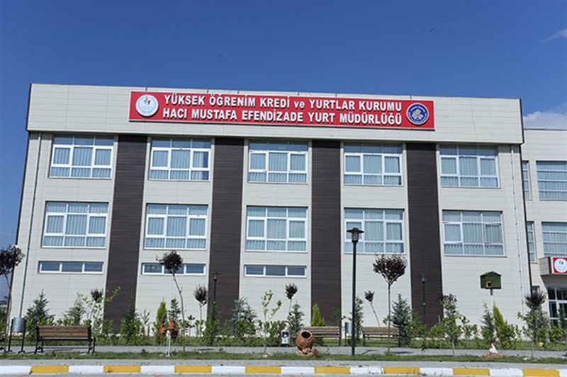 Hacı Mustafa Efendizade KYK Erkek Öğrenci Yurdu dış cephe görseli