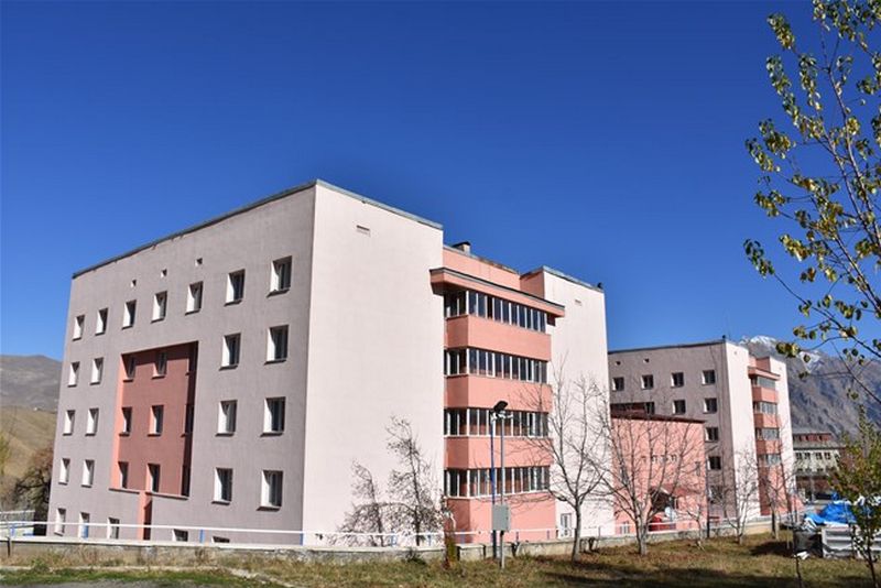 Hakkari KYK Erkek Öğrenci Yurdu dış cephe görseli