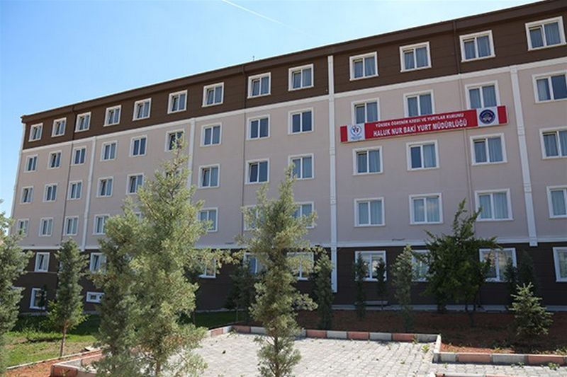 Haluk Nur Baki KYK Erkek Öğrenci Yurdu dış cephe görseli