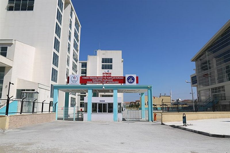 Hayrettin Karaman KYK Kız Öğrenci Yurdu dış cephe görseli