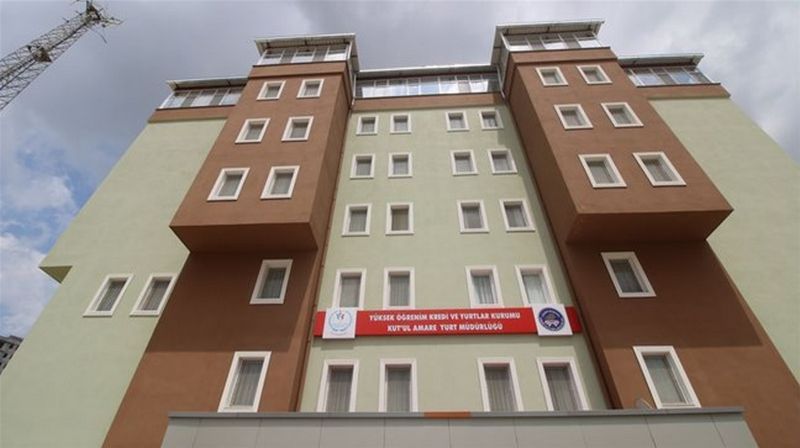 Kut'ul Amare KYK Erkek Öğrenci Yurdu dış cephe görseli