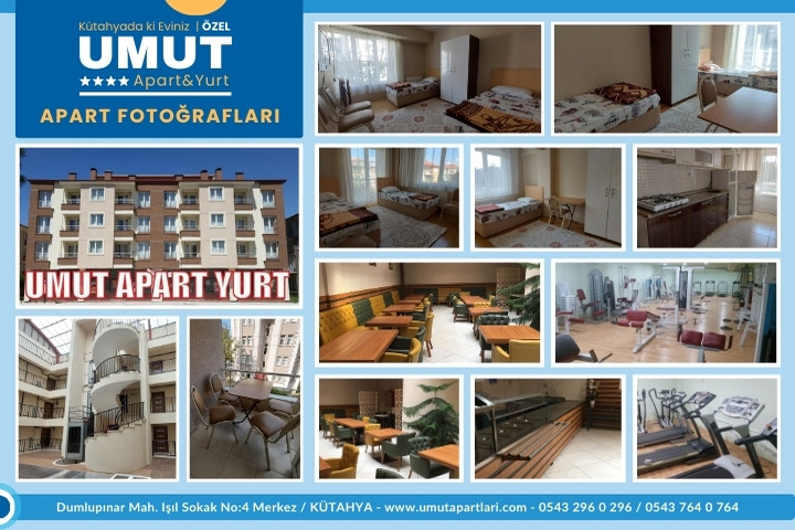 Kütahya Umut Erkek Apart Yurdu yurt görseli