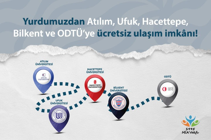 MİA Vakfı Özel Kız Öğrenci Yurdu yurt görseli