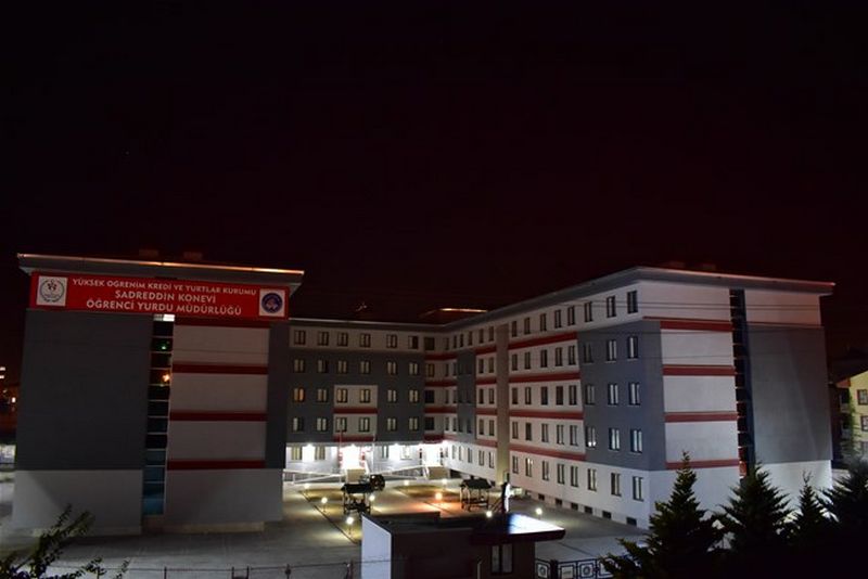 Sadreddin Konevi KYK Kız Öğrenci Yurdu dış cephe görseli