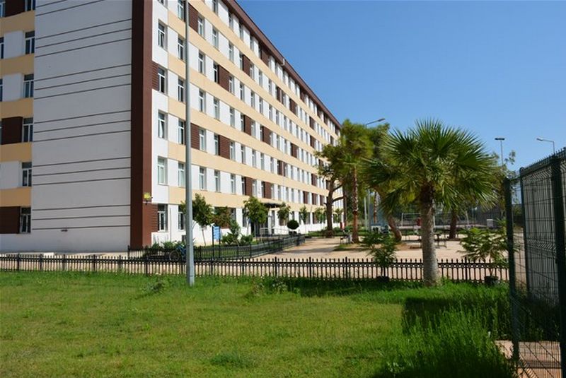 Şehzade Korkut KYK Kız Öğrenci Yurdu dış cephe görseli