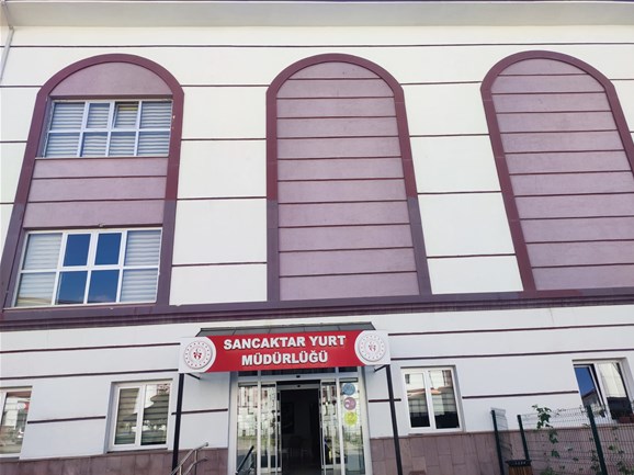 Sivas Sancaktar KYK Kız Öğrenci Yurdu dış cephe görseli